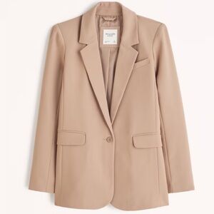Abercrombie & Fitch Tan Blazer
